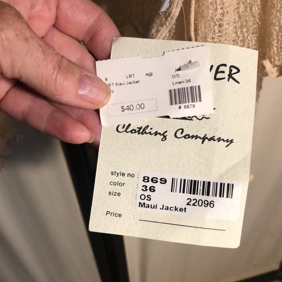 NWT Maui Jacket new lightweight sweater/jacket - Picture 5 of 7